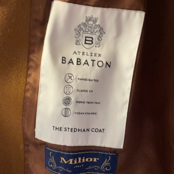 Babaton Aritzia Stedman Wool Coat NWOT - Picture 6 of 8